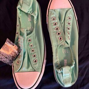 New Converse All Star sneakers M 11 W 13 Aqua